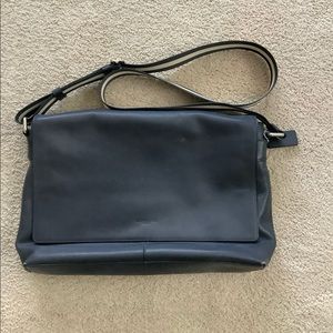 Navy Coach Computer Bag.
